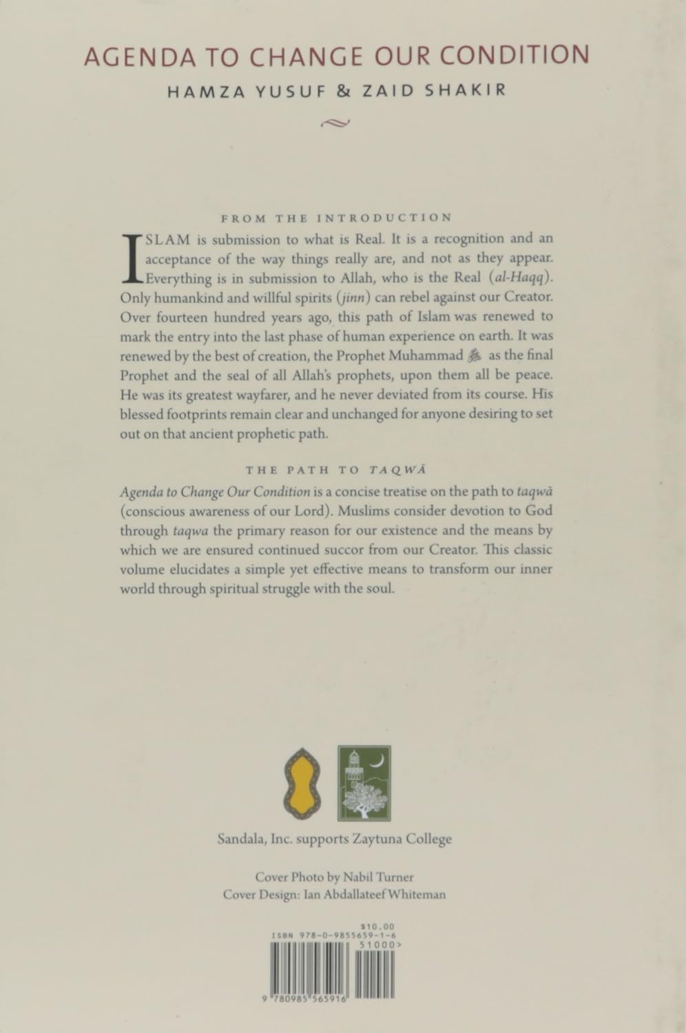 agenda to change our condition agenda to change our condition