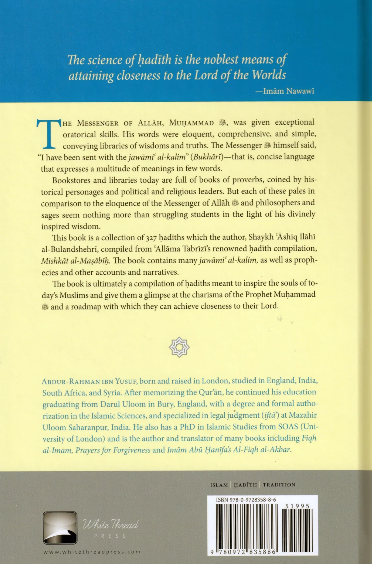 provisions for the seekers (zad al talibin): a manual of prophetic hadiths with commentary provisions for the seekers (zad al talibin): a manual of prophetic hadiths with commentary