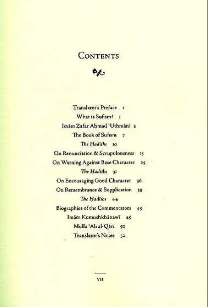 sufism & good character sufism & good character