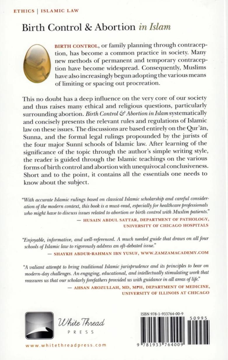 birth control & abortion in islam