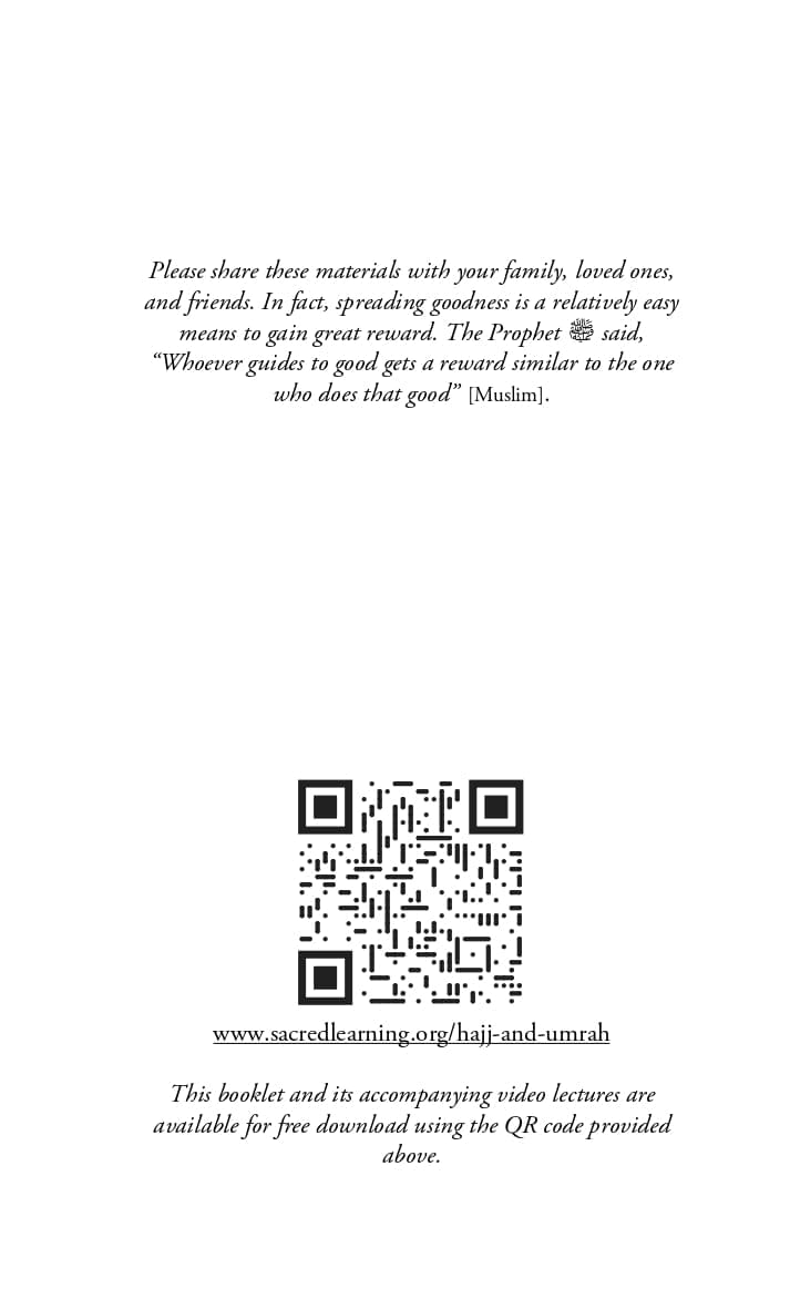 perfecting the journey: legal and spiritual dimensions of hajj, umrah, and visiting madinah