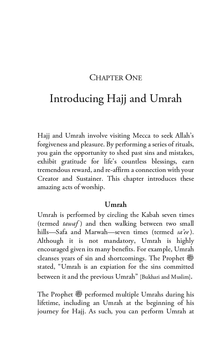 perfecting the journey: legal and spiritual dimensions of hajj, umrah, and visiting madinah