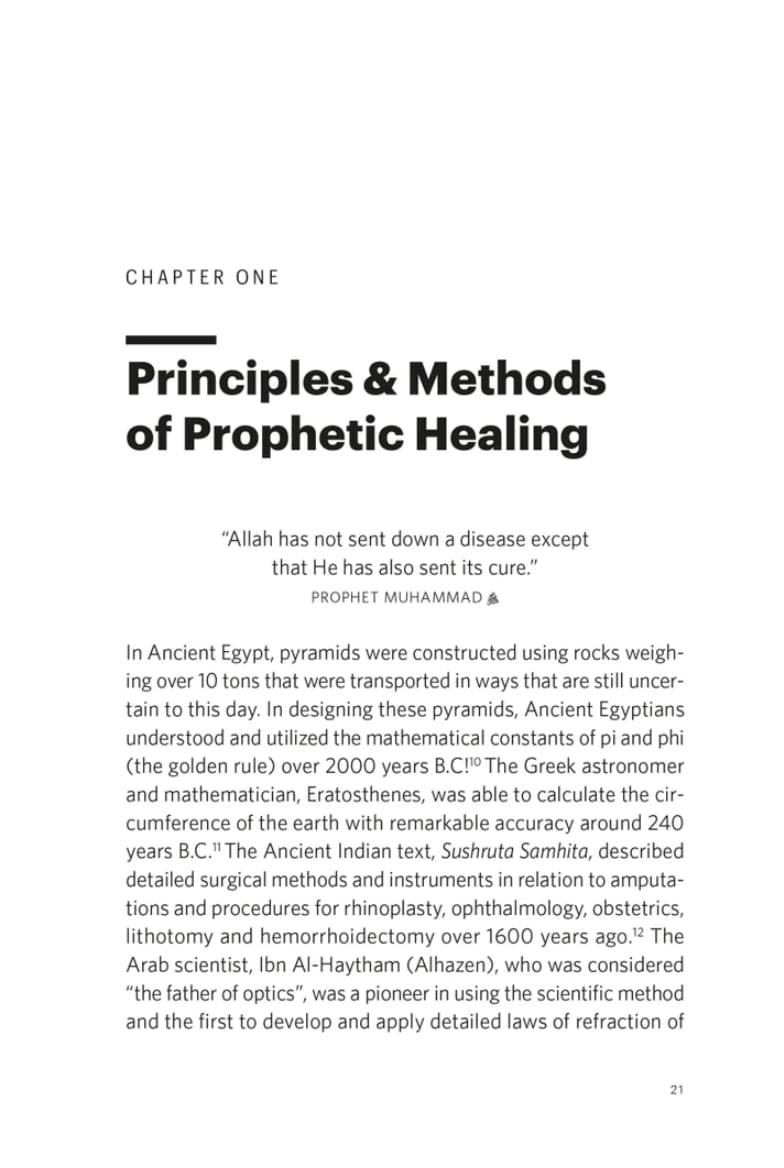 prophetic healing: how to achieve vibrant, holistic health using the best of prophet muhammad’s guidance and modern science