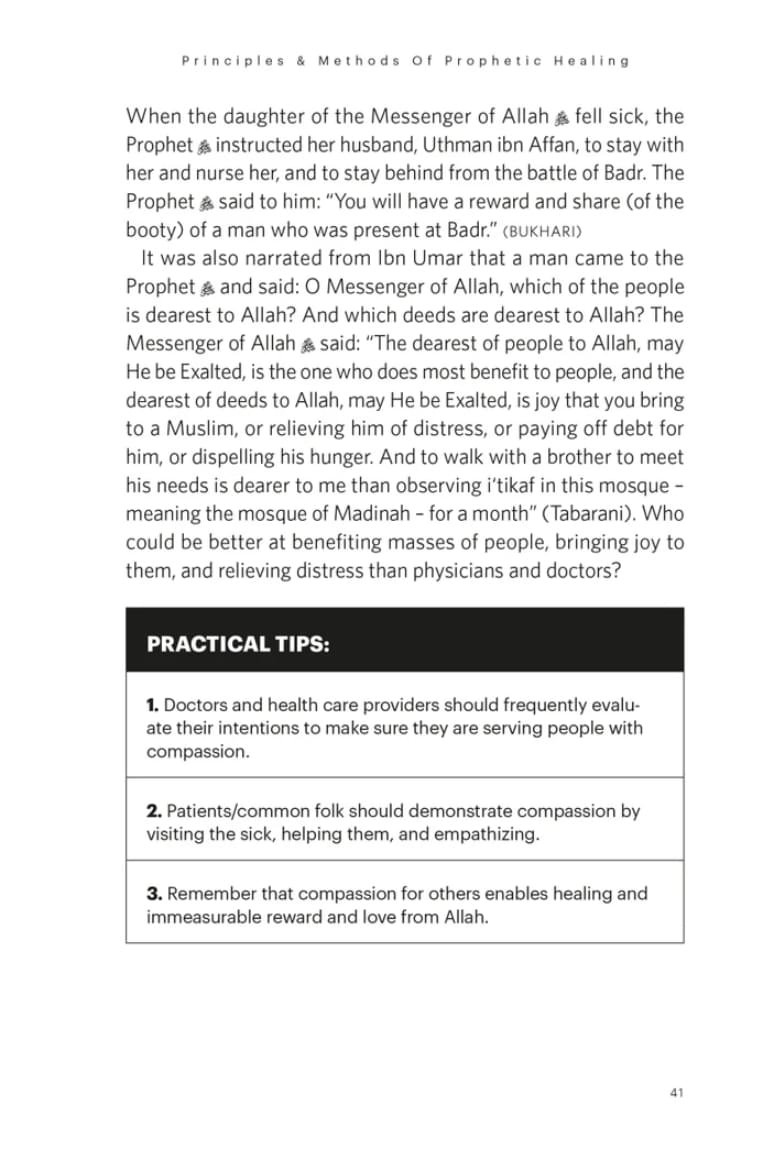 prophetic healing: how to achieve vibrant, holistic health using the best of prophet muhammad’s guidance and modern science