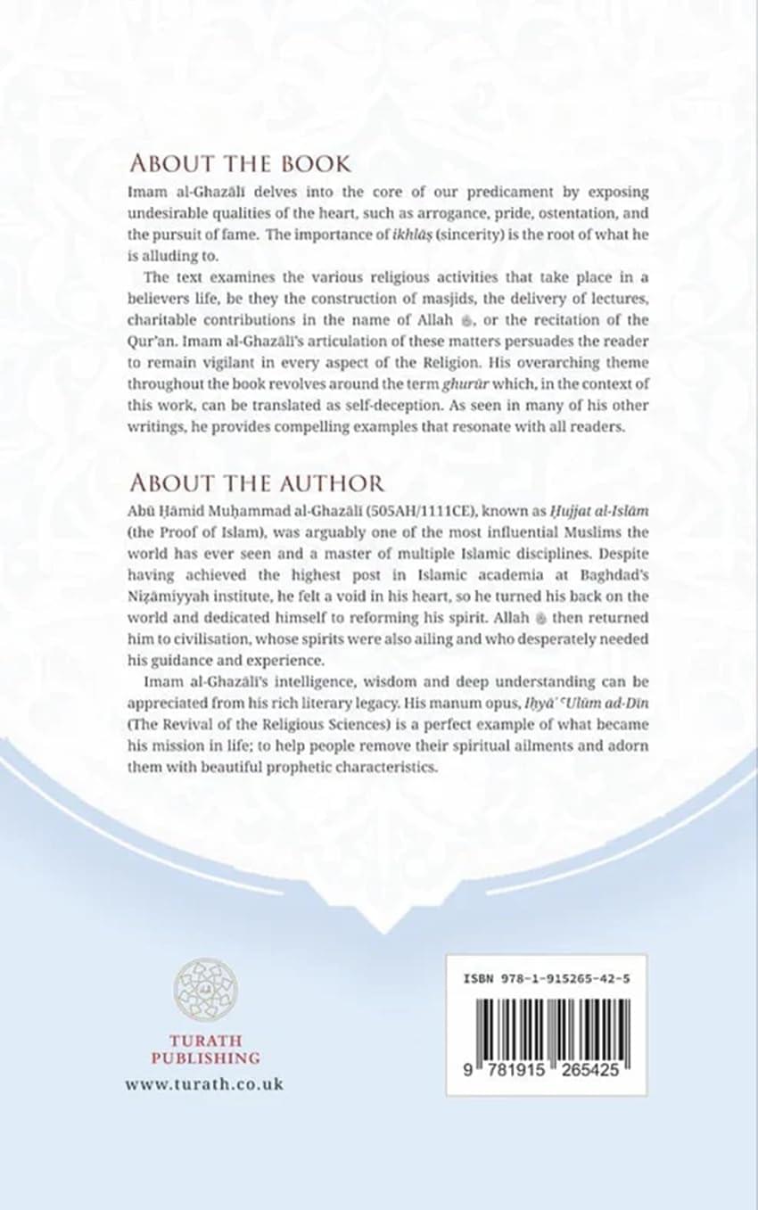 imam al ghazali on self delusion imam al ghazali on self delusion